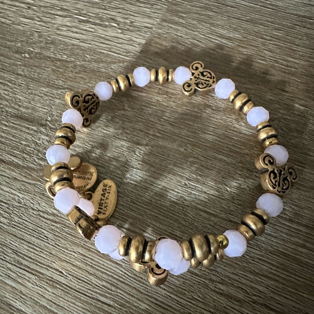 Alex and Ani Mickey beaded wrap